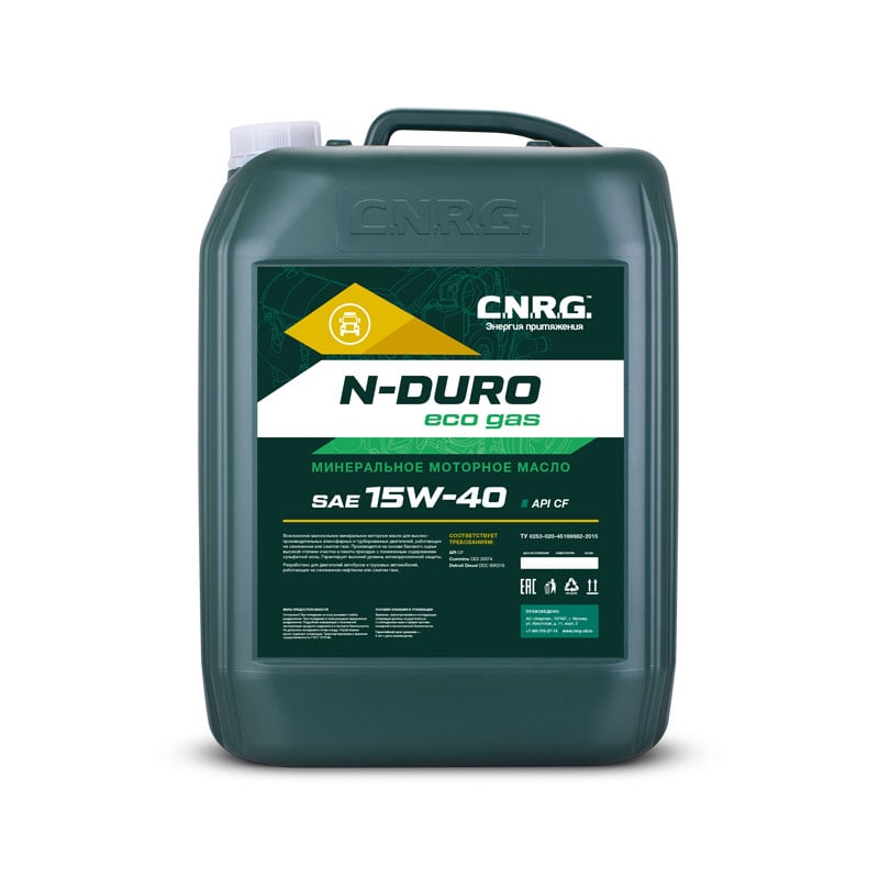 C.N.R.G. N-Duro Eco Gas 15W-40 CF 20л